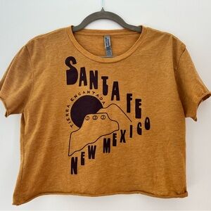 Santa Fe Crop Tee from Meow Wolf